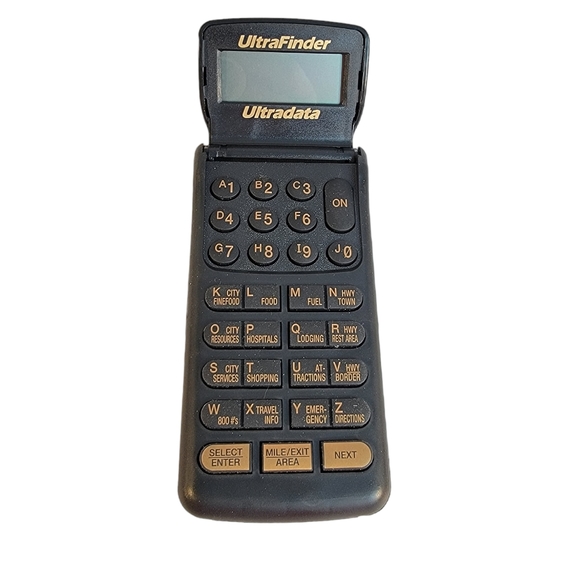 Marlboro Road Hand Vintage Early Hand Held Information Device Pre GPS - Picture 2 of 8